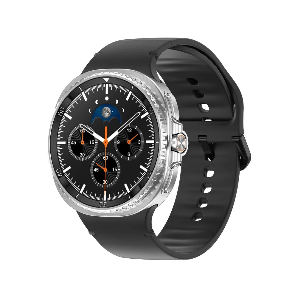 Smartwatch with Bluetooth Calling, Heart Rate Monitoring, Waterproof Design, Voice Assistant, NFC, and Fitness Tracking Features