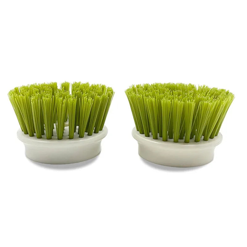 Dish Brush with Soap Dispenser and Drip Tray for Efficient Kitchen Cleaning