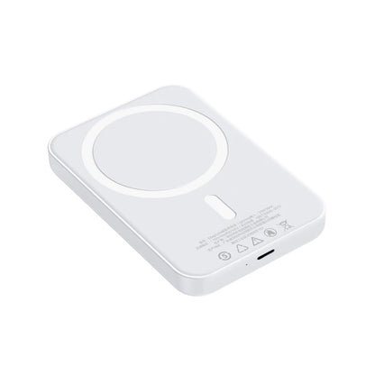 Magnetic Portable Power Bank - Wireless Charger with Fast Charging for Apple iPhone and Android Devices with MagSafe Compatibility