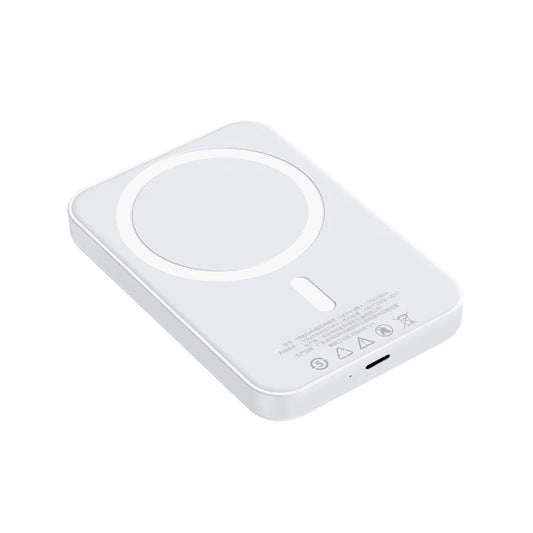 Magnetic Portable Power Bank - Wireless Charger with Fast Charging for Apple iPhone and Android Devices with MagSafe Compatibility
