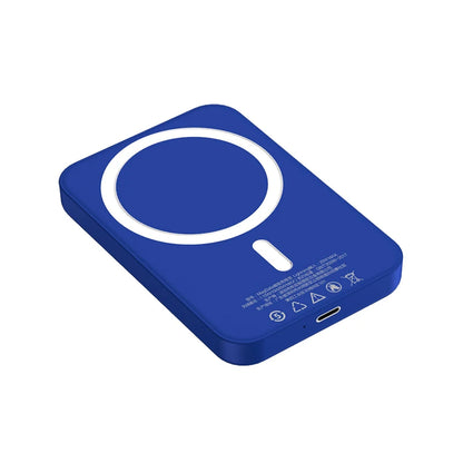 Magnetic Portable Power Bank - Wireless Charger with Fast Charging for Apple iPhone and Android Devices with MagSafe Compatibility