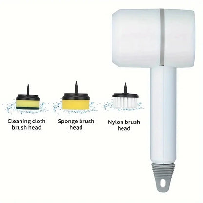 3-in-1 Cordless Electric Spin Scrubber – High-Performance Cleaning Brush for Kitchen, Bathroom, and Home Use